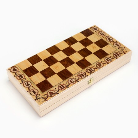 Chess Tournament Wooden 40 x 40 cm "Debut", King H-9 cm, Pig H-4.5 cm-3