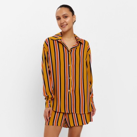 Women's costume (shirt, shorts) minku: enjoy color yellow, size 46