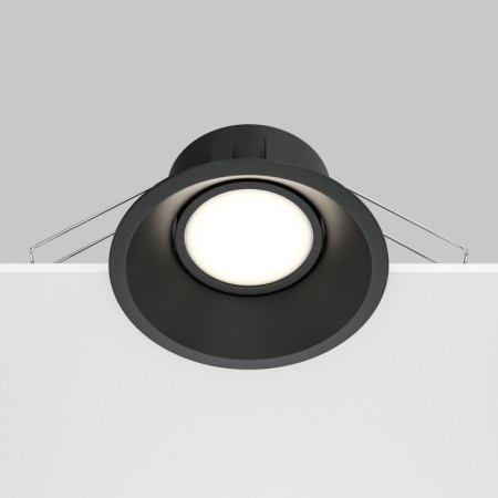 The built-in lamp Technical DL028-2-01B, 1x50W, 9.3x9.3x4.5 cm, GU10, Black Color Black-4