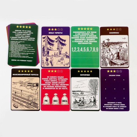 Logical game for the development of memory "Mind for the mind", 20 cards, 10+-3