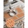 A set of napkins for setting the table "Folk jewelry", rectangular, rounded edges, size 30x46 cm, 4 pcs