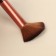 A set of makeup brushes "Reptilia", 7 objects, a cover on a button, black color