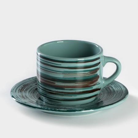 Porcelain Tea steam Tramontano, cup 200 ml, saucer d = 15.5 cm