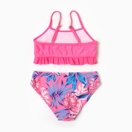 Separate swimsuit for girls, pink color, height 98-104 cm-2