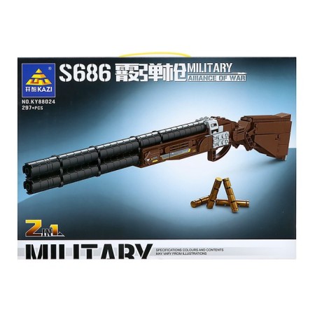 Designer Weapon "Destroyer", 2 in 1, 297 parts-4