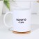 Sublimation mug "I do not recommend", with application