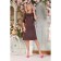 Women's dress, size 42, brown color
