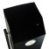 Urna Street "Square" 22 l, black, tank 0.5 mm, 50 x 31 x 31 cm