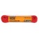 Paracord 550 reflective, nylon, red, d - 4 mm, 10 m