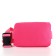 Bag for the belt Classik, 17*6*10, lightning departure, lining 10cm sling, pink