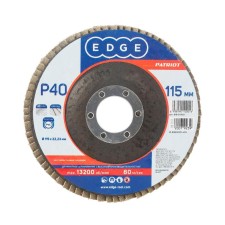 Circle petal end Edge by Patriot, 115x22.23 mm, P40