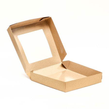 Container for removal, with a window, craft, 20 x 20 x 4 cm, set 10 pcs.-3