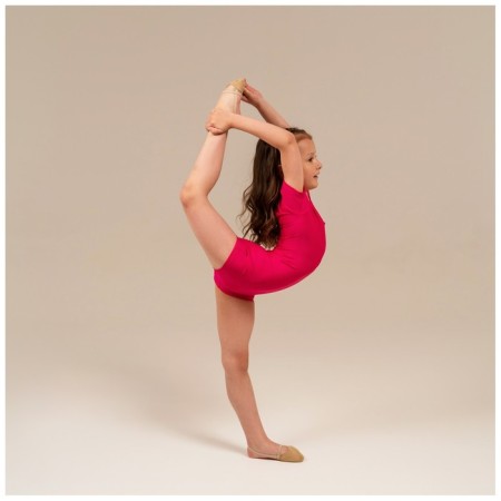 A swimsuit for gymnastics and dancing Grace Dance, p. 28, raspberry color-3