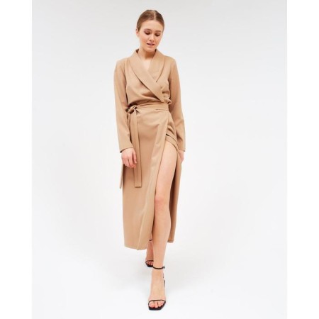 Women's dress Minaku Sand color, rr 48-6