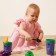 Комплект для девочки (туника,шорты) MINAKU, цвет розовый, размер 62-68