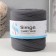 Knitted yarn secondary 90% cotton, 10% p/e, 100m/450 ± 50 g (light graphite) mix