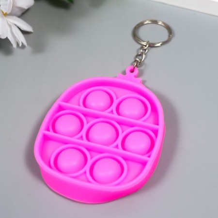Trick Rubber Antistress (endless pimpa) "Pineapple" mix 8x5.5x1.3 cm-2
