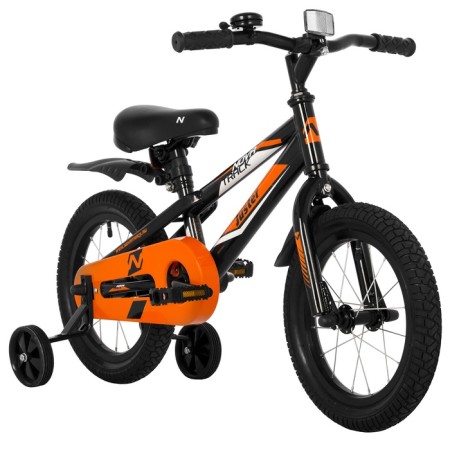 Cycling 14 "Novatrack Juster, Black Color-5
