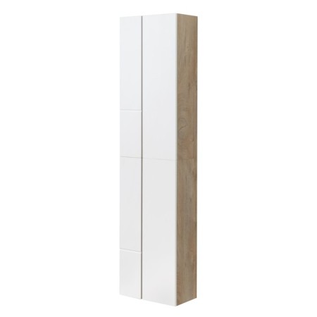 Cabinet hinged Aquaton Michelle, color of oak endgrane, white color-2