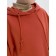 Sweatshirt for girls, height 164 cm, terracotta color