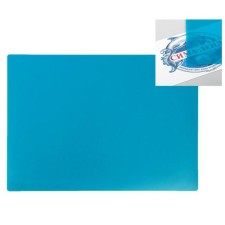 Laying on the table plastic A3, 460 x 330 mm, 500 μm, transparent, turquoise (suitable for the office)