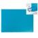 Laying on the table plastic A3, 460 x 330 mm, 500 μm, transparent, turquoise (suitable for the office)