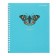 Notebook of 48 sheets in the cage on the crest "Beautiful accents", cover coated cardboard, selective varnish, sparkles, offset block, mix