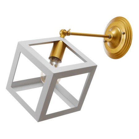 Sconces "Cub" 1HE27 40W White-gold-zoloto 22x28x30 cm-3