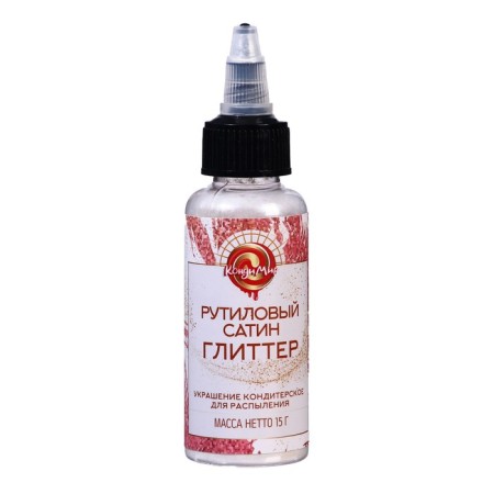 Glitter, Kandurin-sprayer "Rutilian satin", faction 5-25 µm, 15 g-1