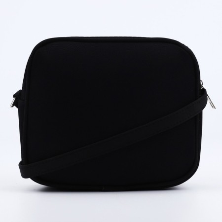 Bag Cross-Bodi with a zipper, black color-5