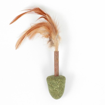 A toy-Nevaley for cats "Yul" made of pressed cat mint and Matatabi, 3.5 cm-1