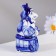 Souvenir "Baba Yaga", 12x6 cm, gzhel