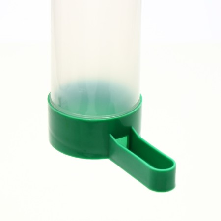 Drinker/bird feeder 10.5 x 3.5 cm, 90 ml, green-3