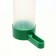Drinker/bird feeder 10.5 x 3.5 cm, 90 ml, green
