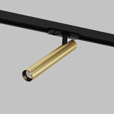 Technical TR141-1-6W3K-M-M-FOCUS T, 81.5x30x235 mm, LED, 6W, 280LM, 3000K, Black and Brass Currer Pinat-2