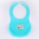 Blory for feeding "Bear" plastic with pocket, turquoise color