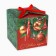 Box a gift New Year's folding "New Year's Classics", 18 x 18 x 18 cm, New Year