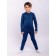 Thermal underwear for a boy, height 116 cm, blue color