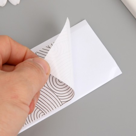 Sticker Paper Gratitude "wave" set 50 pcs 10x5 cm-2