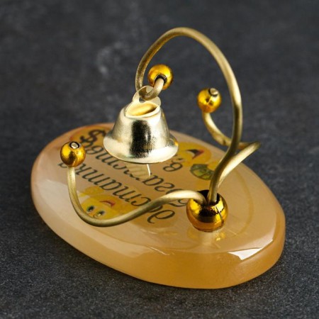 Souvenir "Bell. Wealth and wealth into the house!", Selenite-3