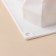 Form for mousse desserts and baking konfinetta "faces", silicone, 29.5 × 17.2 cm, 8 cells (5.6 × 6.4 × 4.5 cm), white color