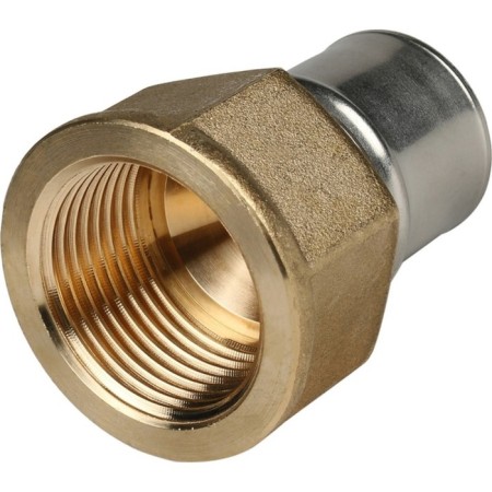 Stout SFP-0002-000126, 1 "x 26 mm, internal thread, brass