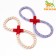 Training cable toy "Eight", up to 135 g, 30 cm, mix of flowers
