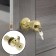 Latch 1203, with a key, color gold