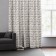 Curtain on the Butterflies tape, size 145x270 cm, color gray color