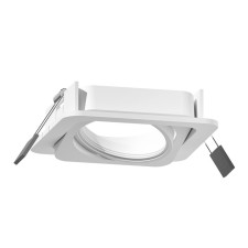 The luminaire housing is built -in rotary Ambrella diy System Elements C7658 for nozzles D70 mm, GU5.3, color white sand
