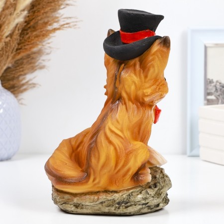 Piggy bank "Fox in the hat" 16x16x25cm-2