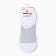 Women's socks shortened, white color, size 36-40