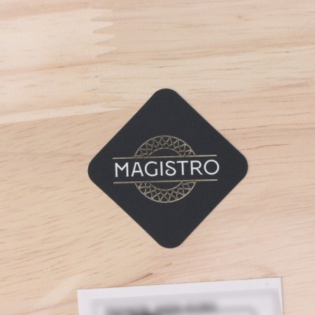 Cutting board Magistro "oak", d = 20 cm, oak-7