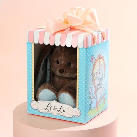 Soft toy "Bunny LU", 25 cm-5
